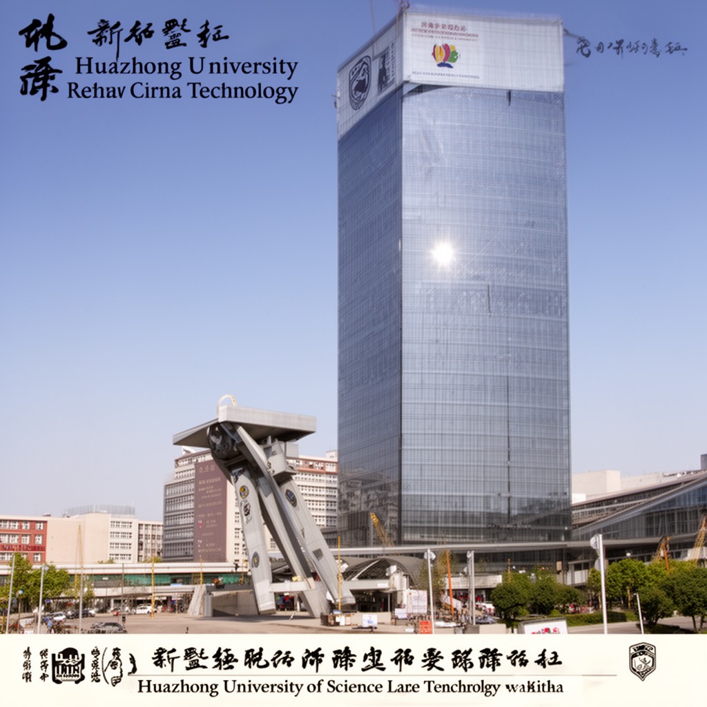 AI-generated illustration of Huazhong University of Science and Technology