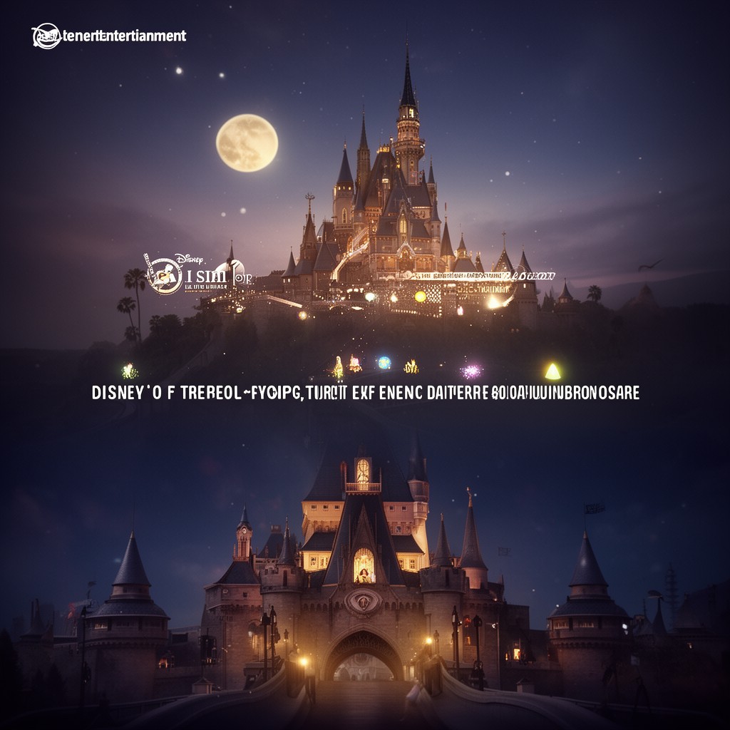 AI-generated illustration of Disney Entertainment