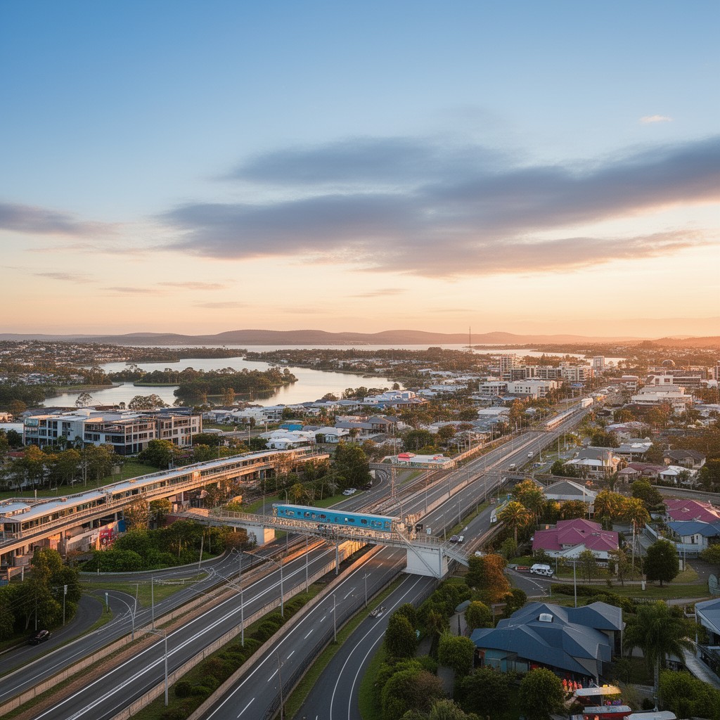 AI-generated illustration of Helensvale