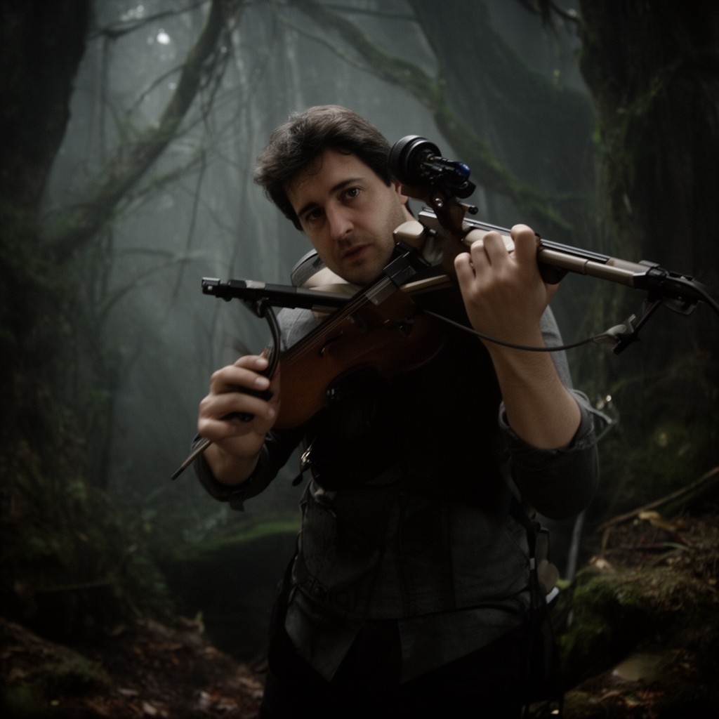 AI-generated illustration of Javier Navarrete