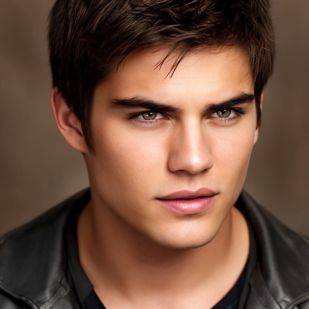 AI-generated illustration of Taylor Lautner