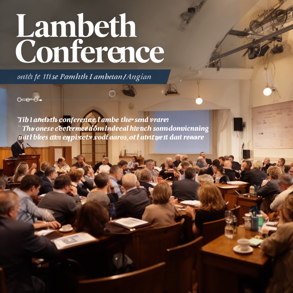 AI-generated illustration of Lambeth Conference