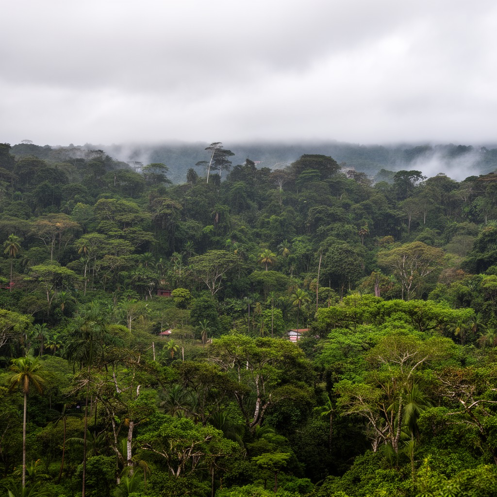 AI-generated illustration of Chocó Department
