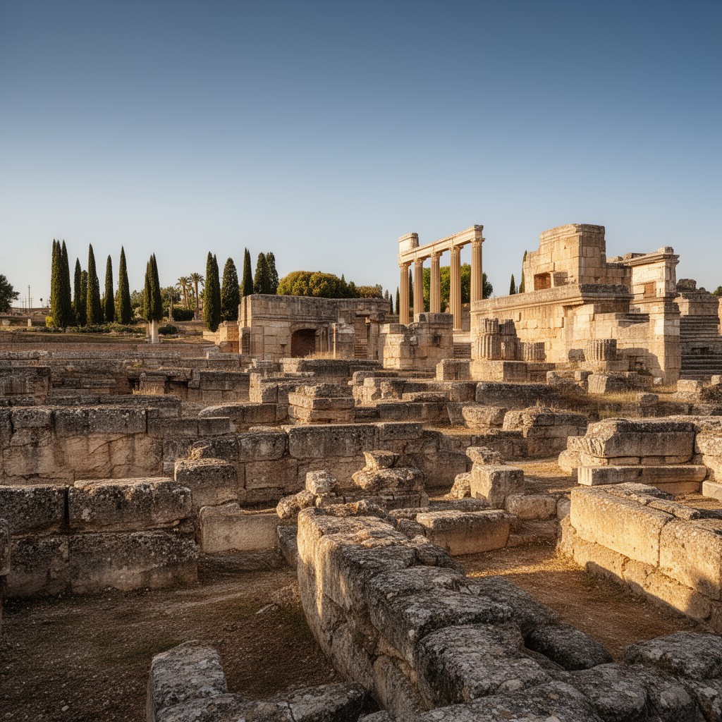 AI-generated illustration of Italica