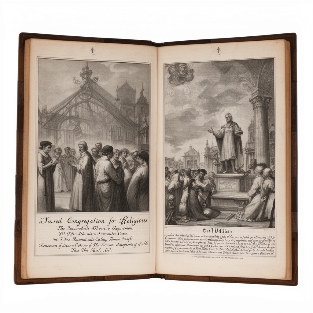 AI-generated illustration of Sacred Congregation for Religious