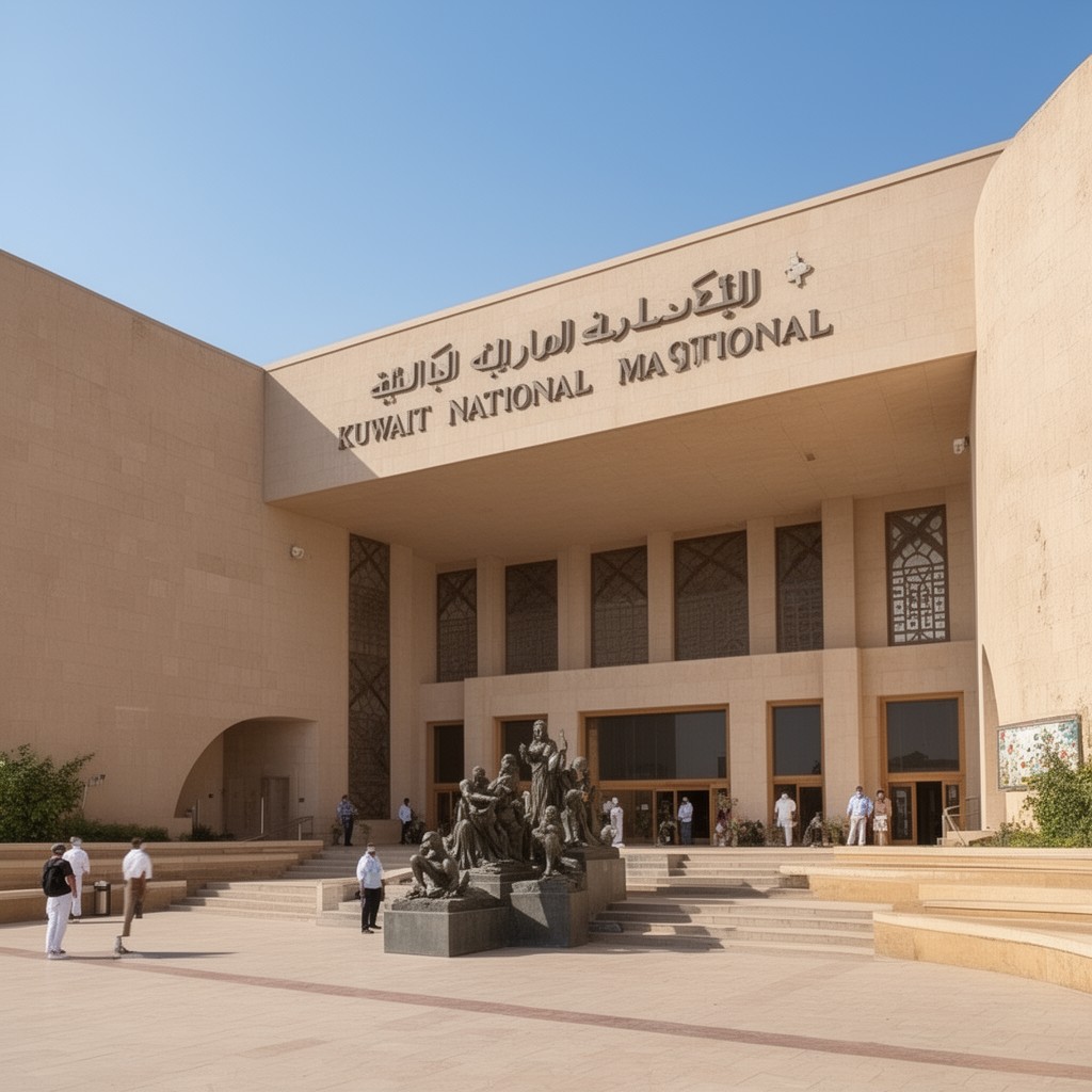 AI-generated illustration of Kuwait National Museum
