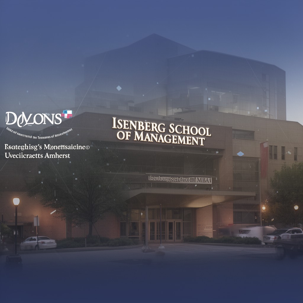 AI-generated illustration of Isenberg School of Management