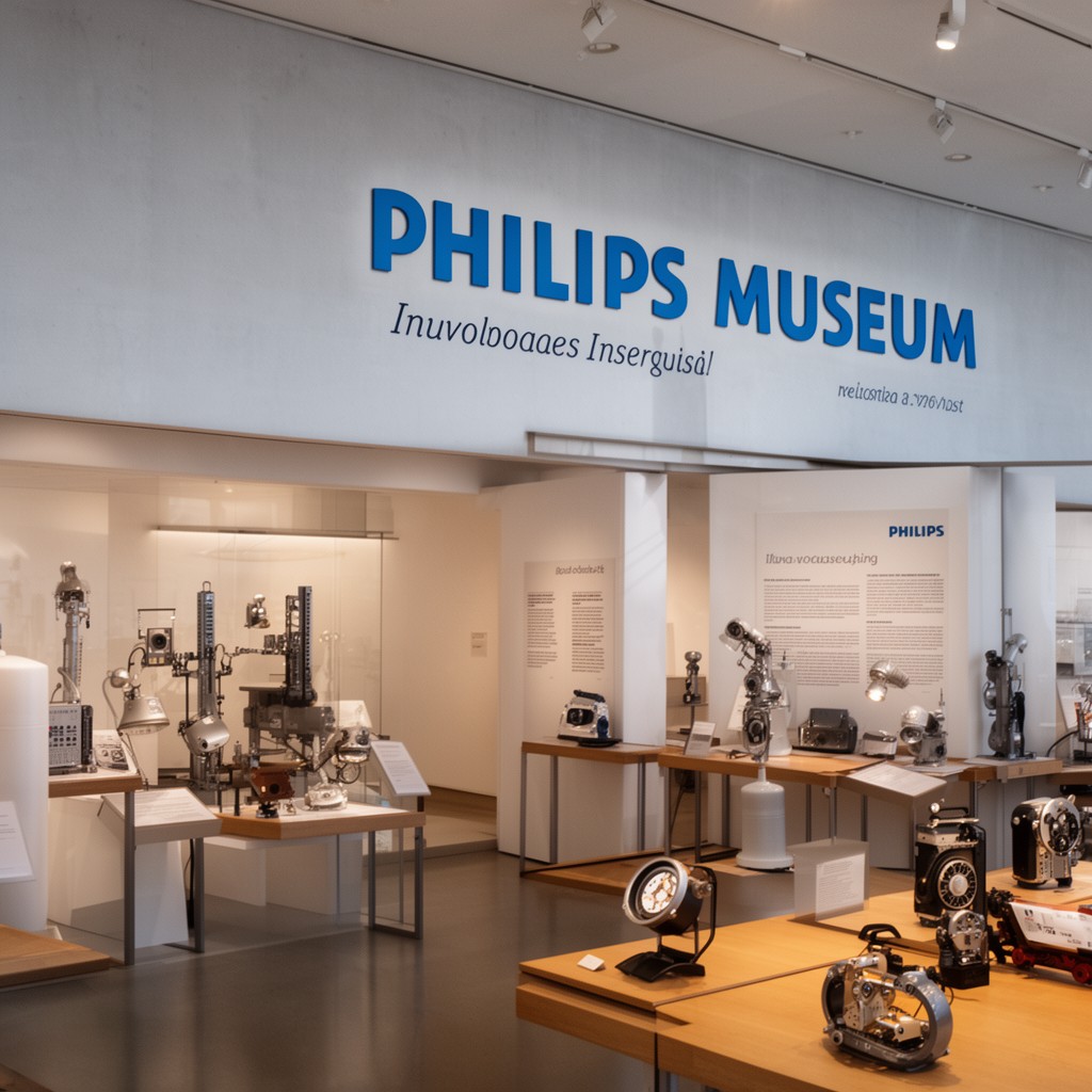 AI-generated illustration of Philips Museum
