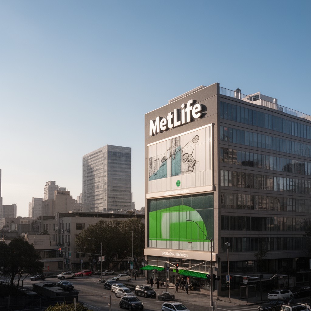 AI-generated illustration of MetLife