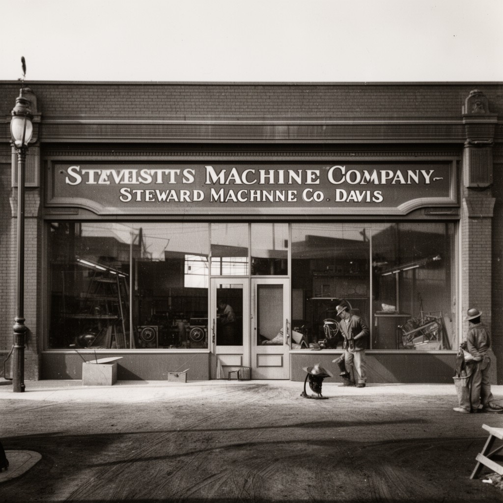 AI-generated illustration of Steward Machine Company