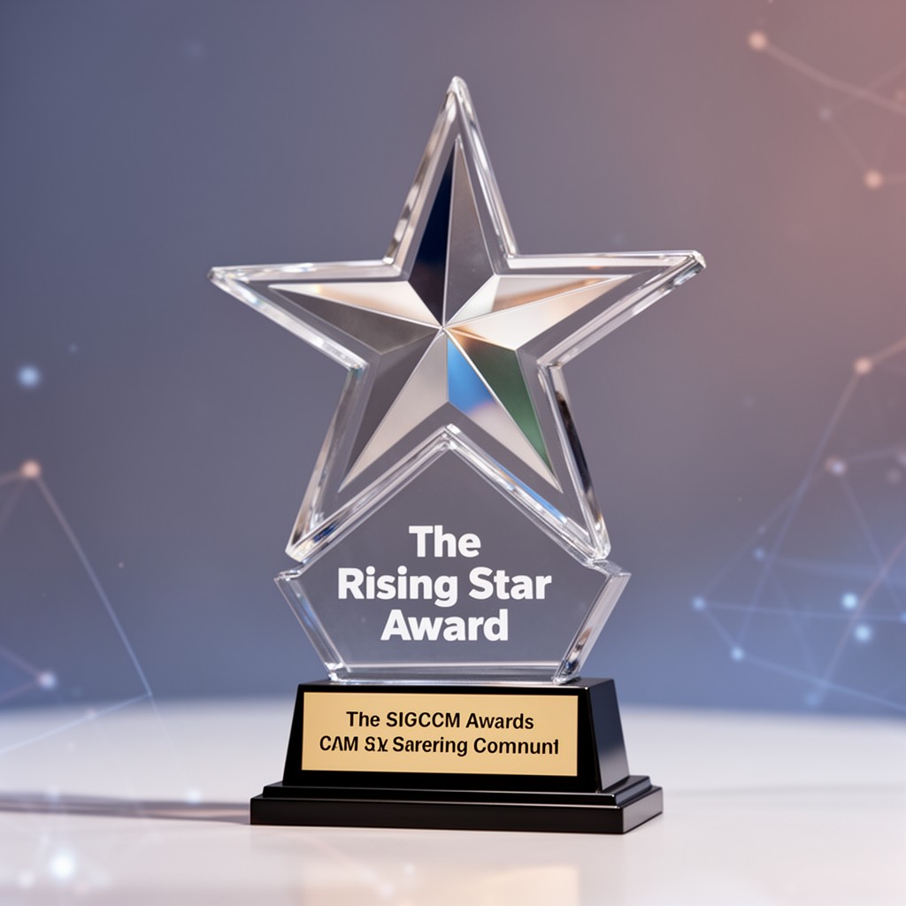 AI-generated illustration of Rising Star Award