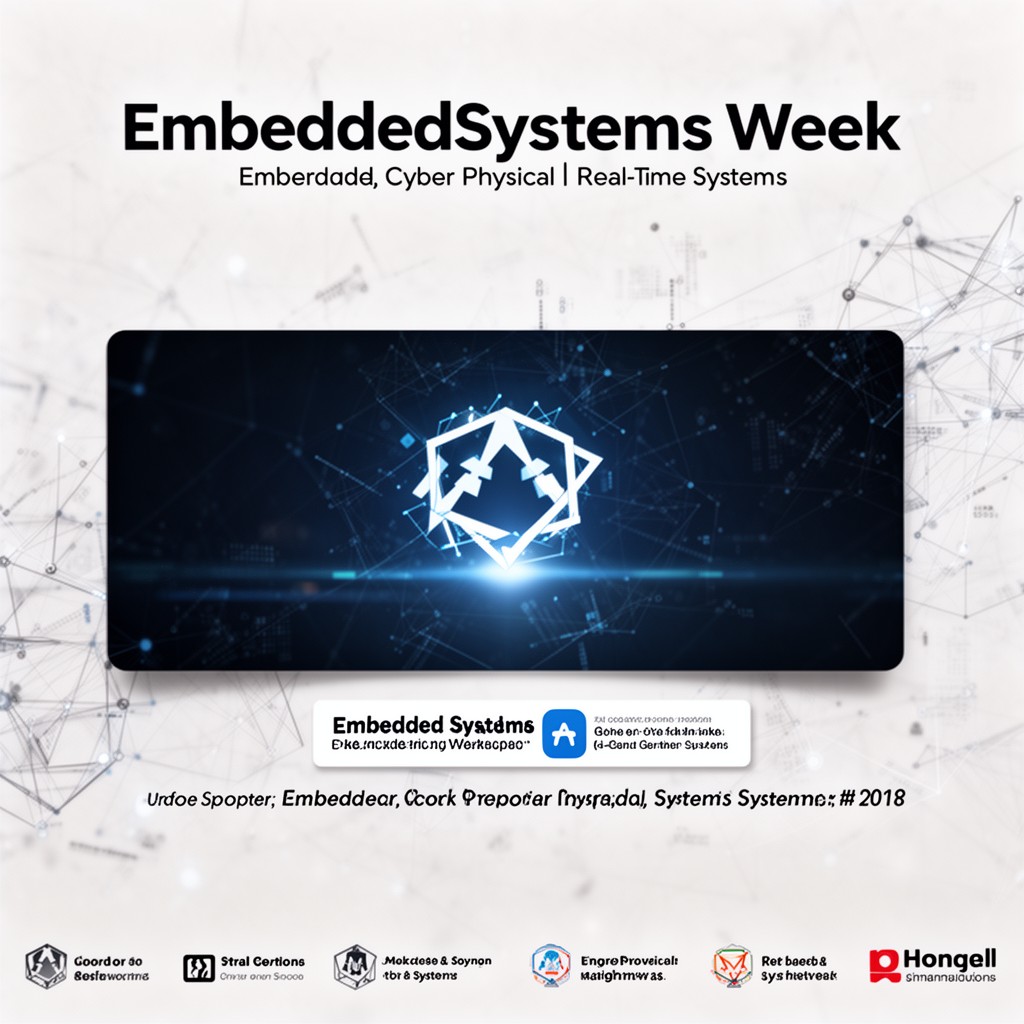AI-generated illustration of Embedded Systems Week