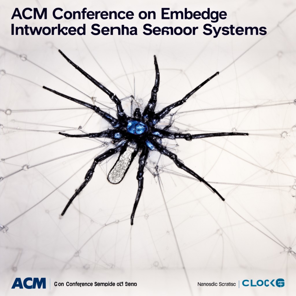 AI-generated illustration of ACM Conference on Embedded Networked Sensor Systems
