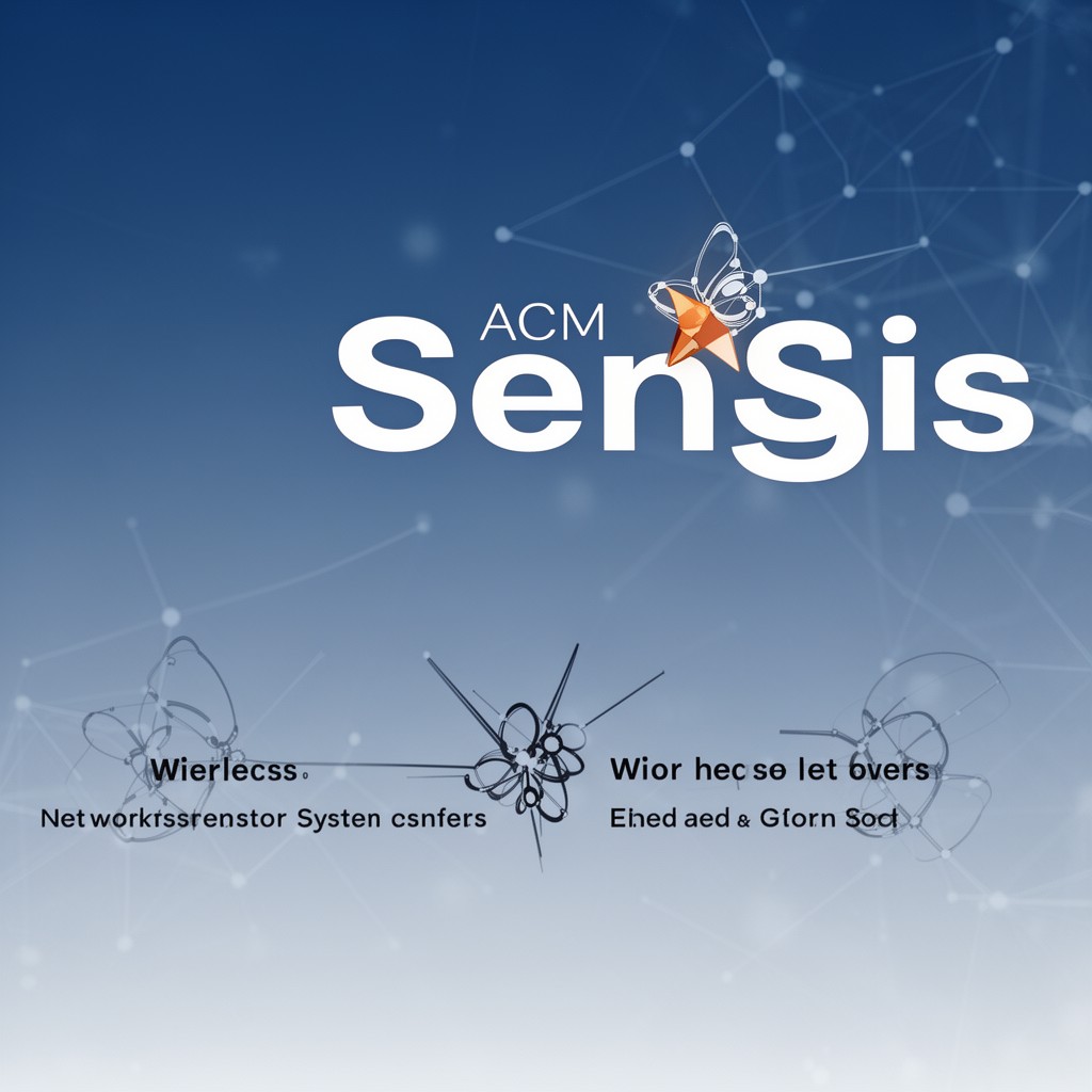 AI-generated illustration of ACM SenSys