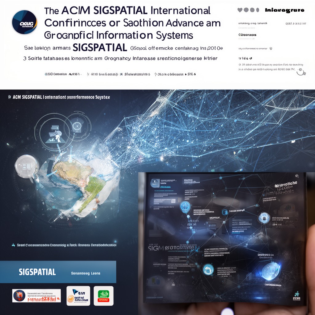 AI-generated illustration of ACM SIGSPATIAL International Conference on Advances in Geographic Information Systems
