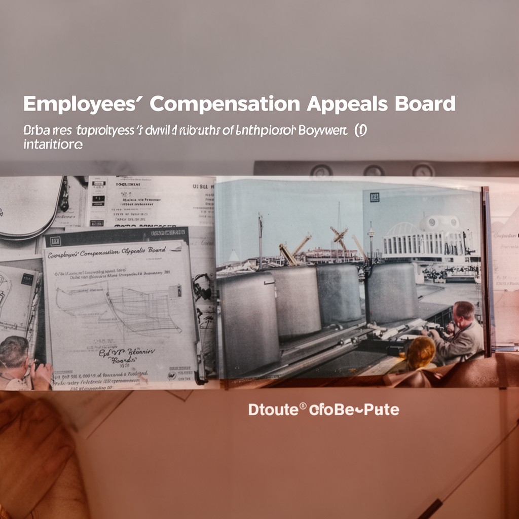 AI-generated illustration of Employees’ Compensation Appeals Board