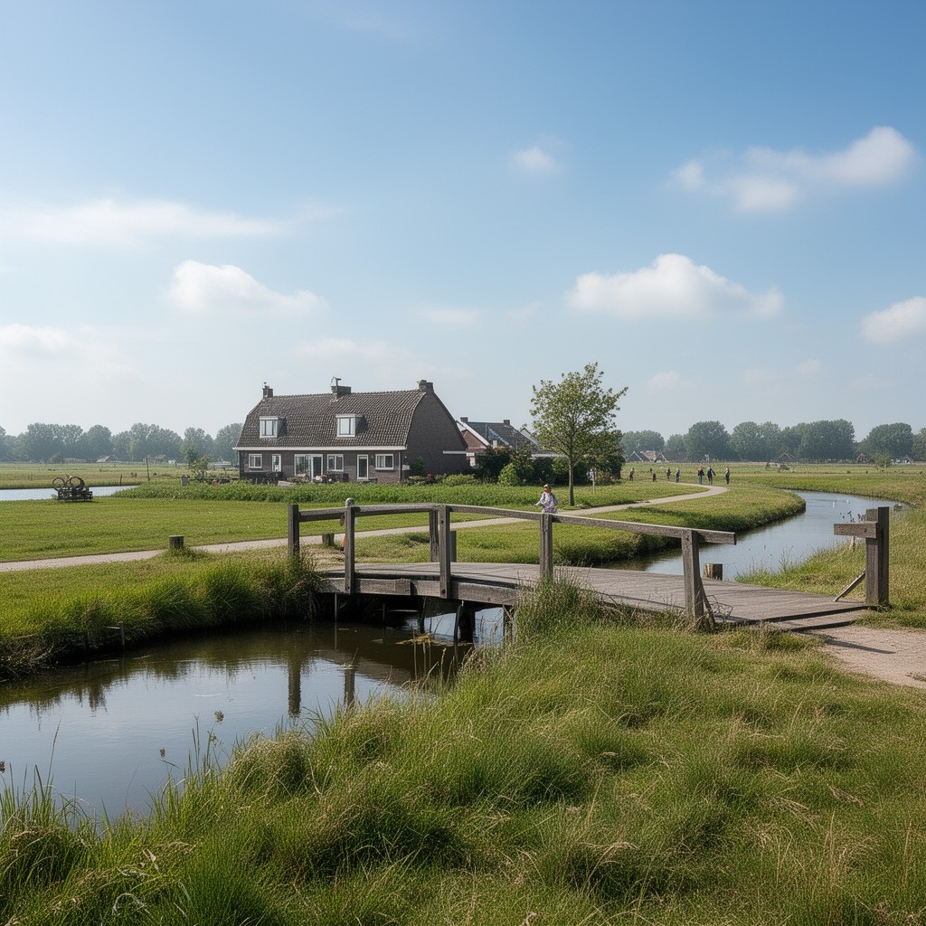 AI-generated illustration of Mijnsheerenland
