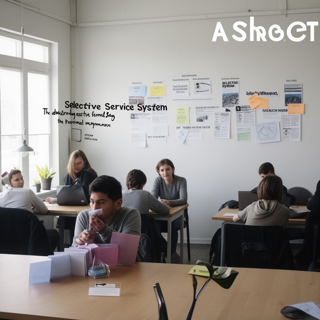 AI-generated illustration of Selective Service System