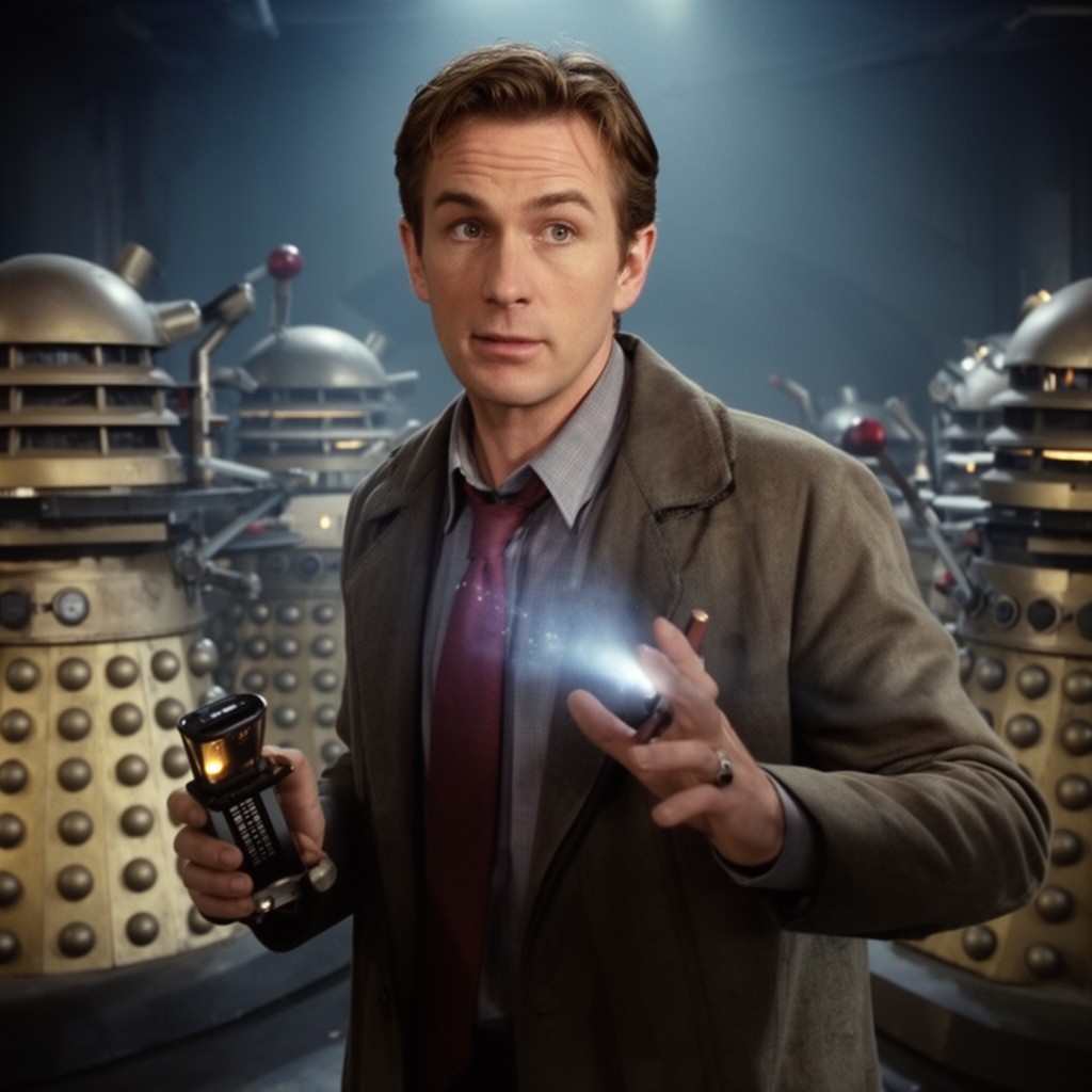 AI-generated illustration of Doctor Who: The Parting of the Ways