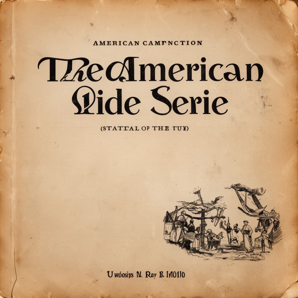 AI-generated illustration of American Guide Series