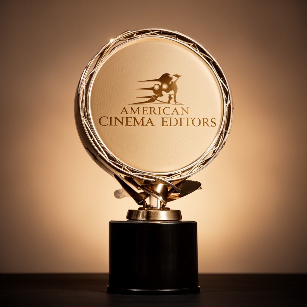 AI-generated illustration of American Cinema Editors Eddie Awards