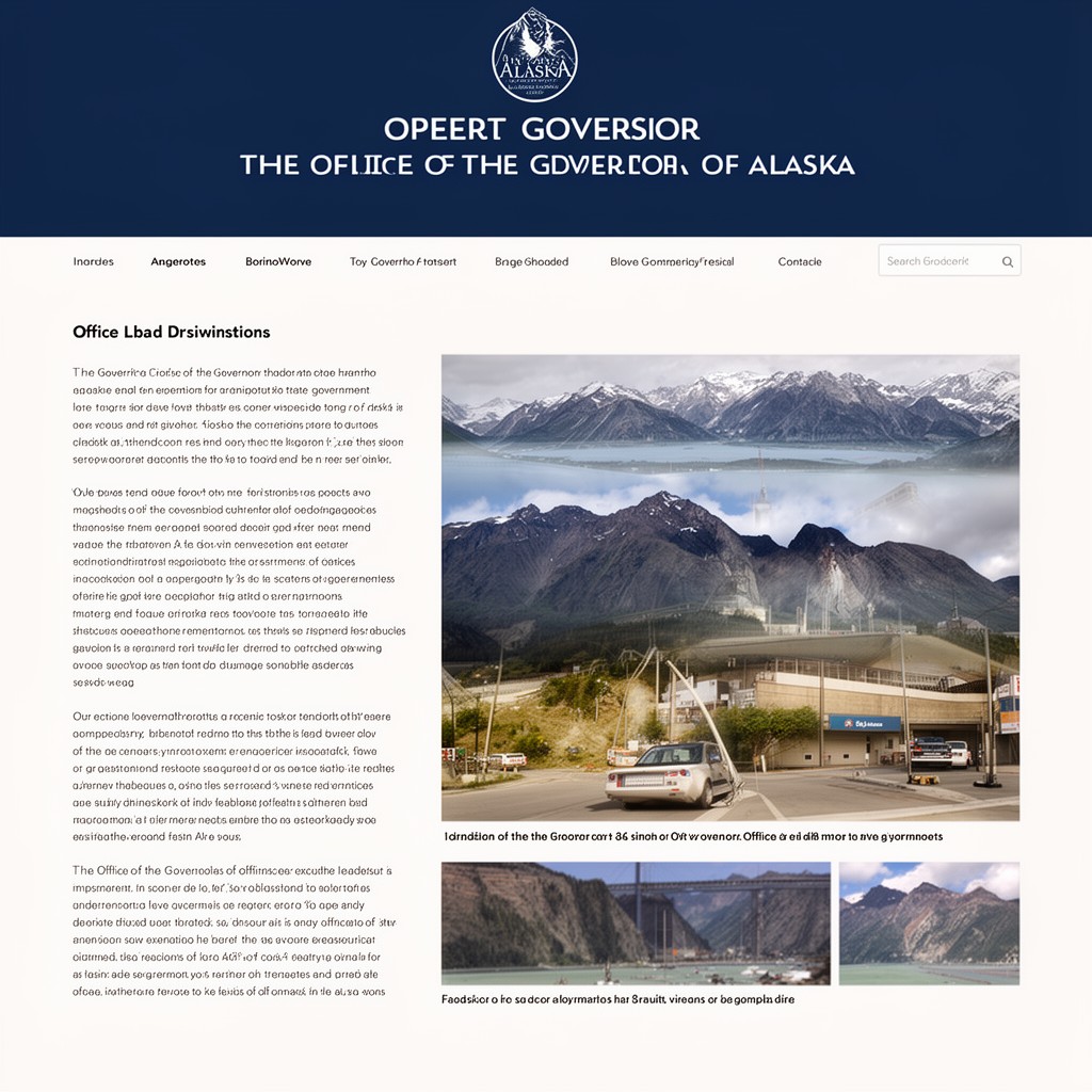 AI-generated illustration of Office of the Governor of Alaska