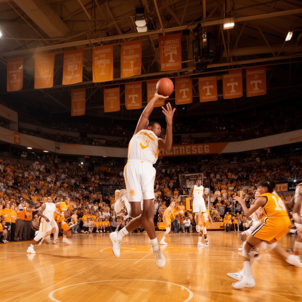 AI-generated illustration of Tennessee Volunteers athletics program