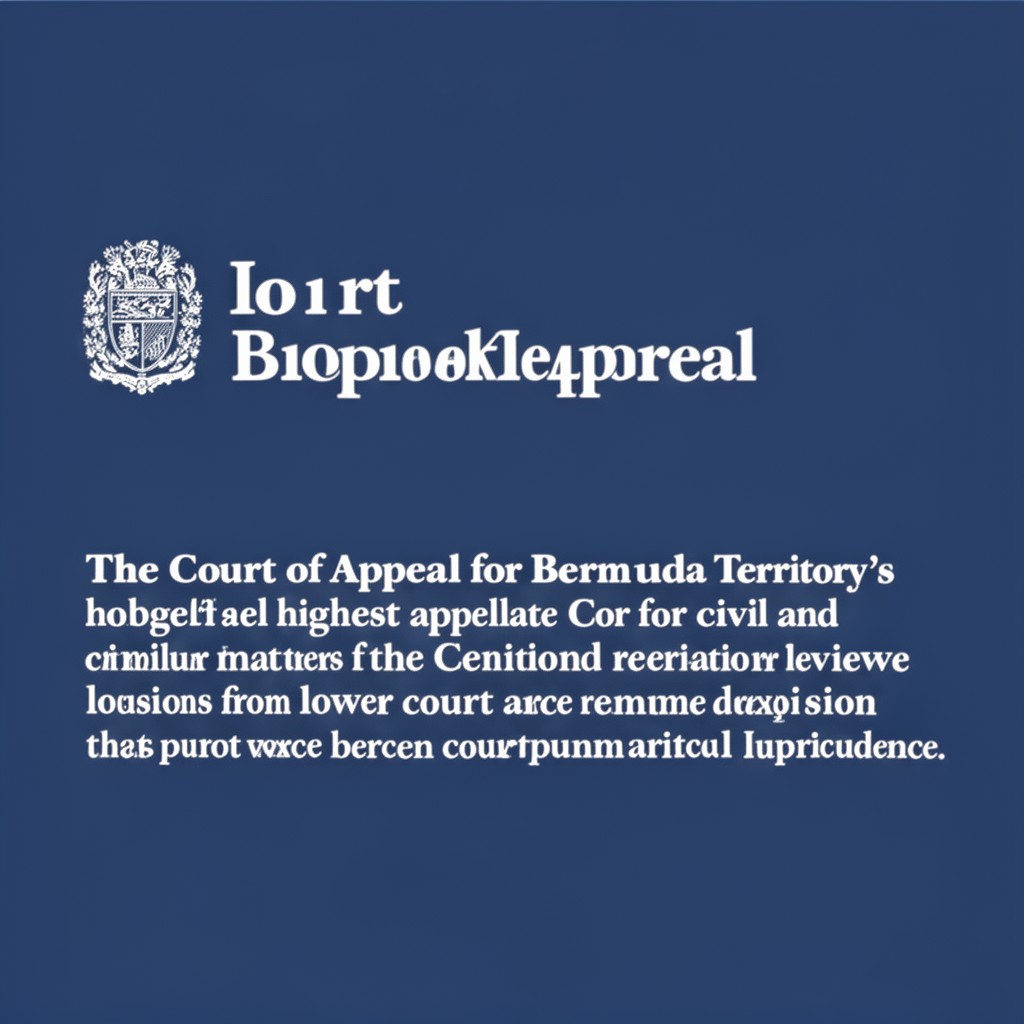 AI-generated illustration of Court of Appeal for Bermuda