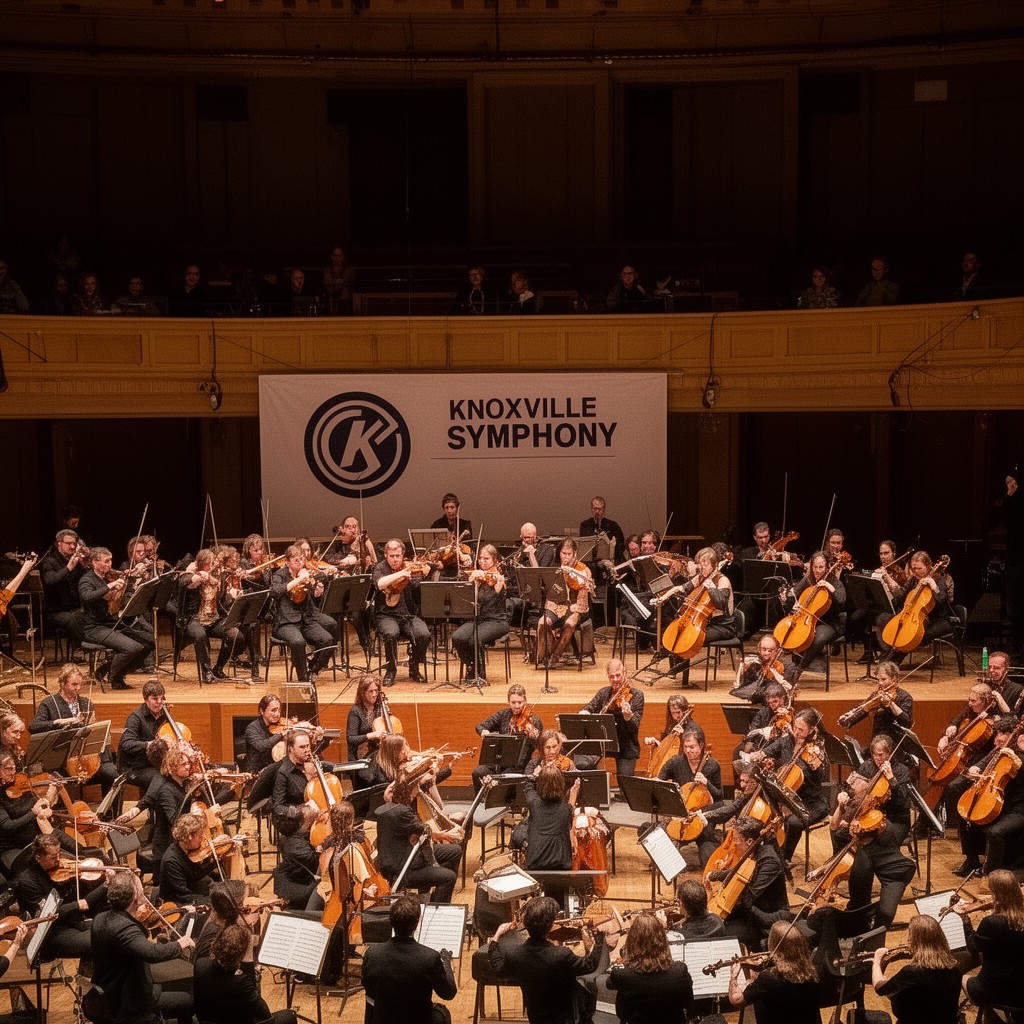 AI-generated illustration of Knoxville Symphony Orchestra