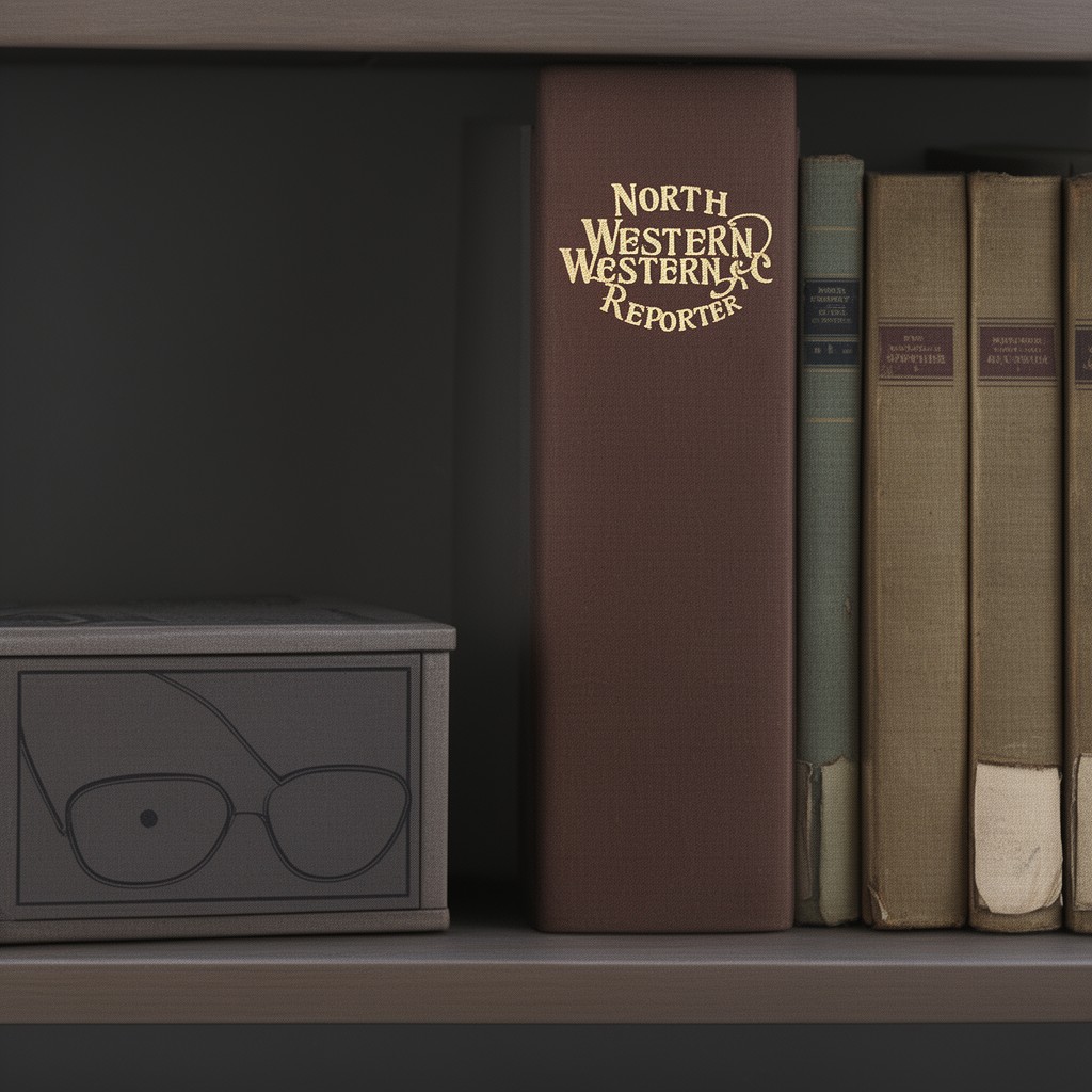 AI-generated illustration of North Western Reporter
