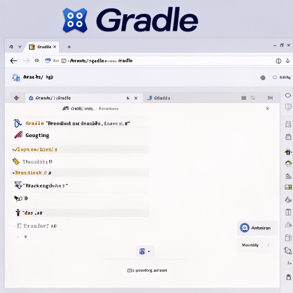 AI-generated illustration of Gradle