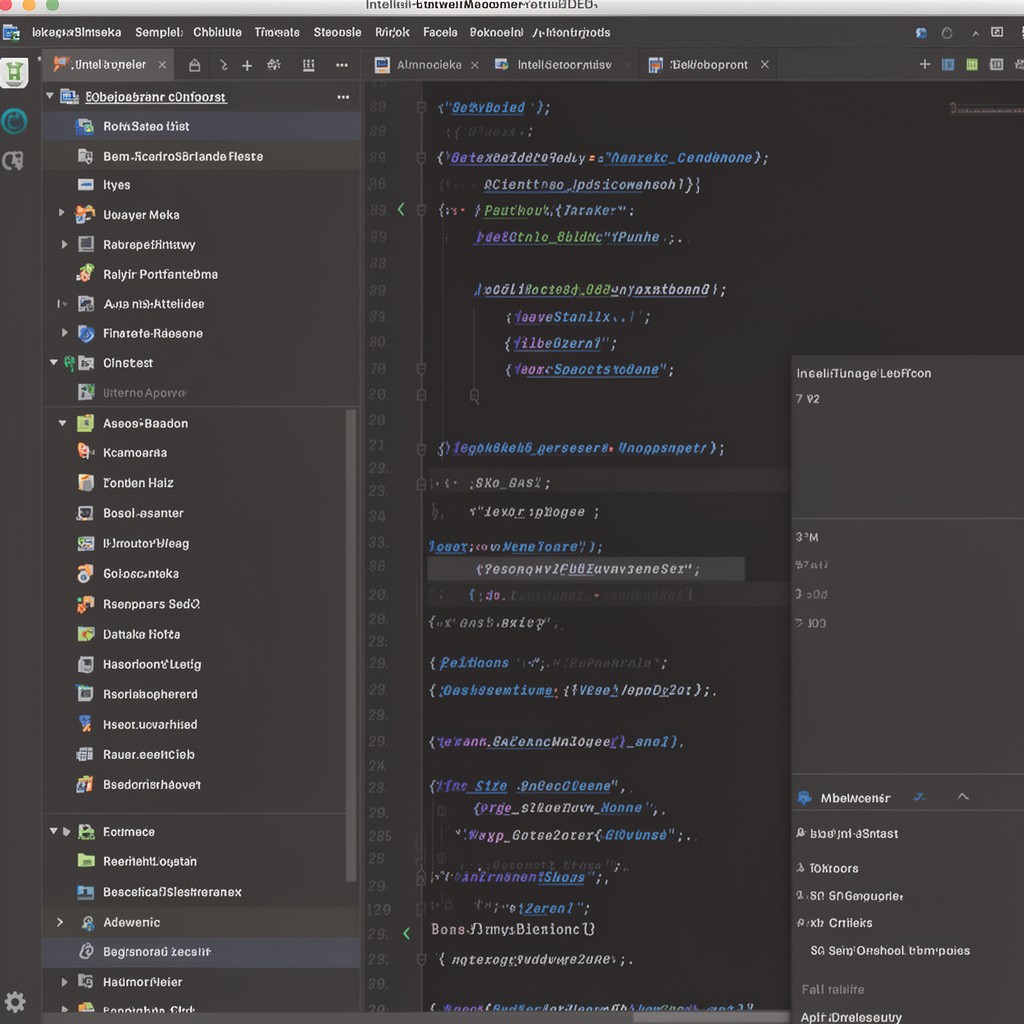 AI-generated illustration of IntelliJ IDEA