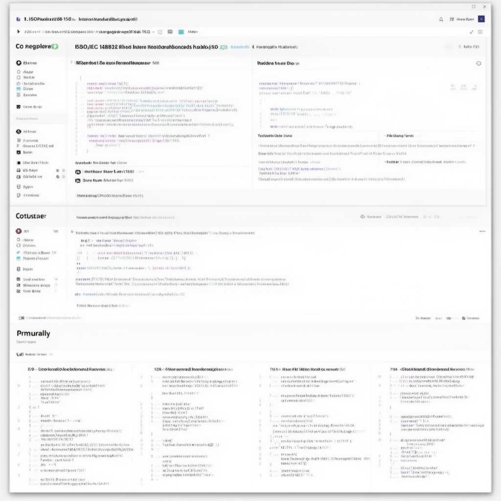 AI-generated illustration of ISO/IEC 14882