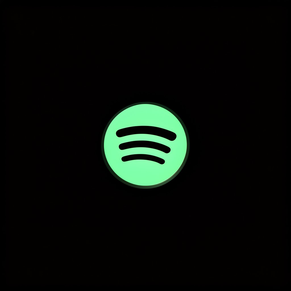AI-generated illustration of Spotify