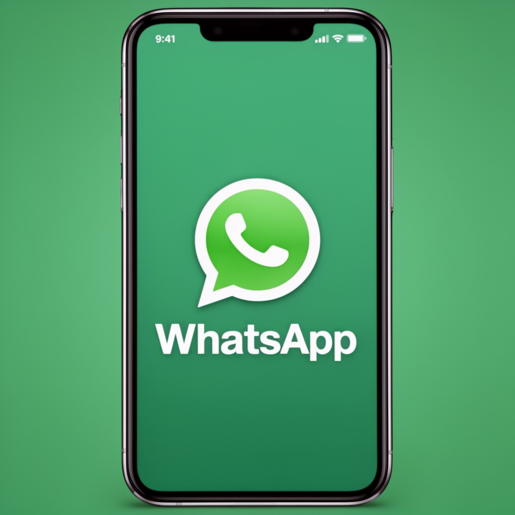 AI-generated illustration of WhatsApp