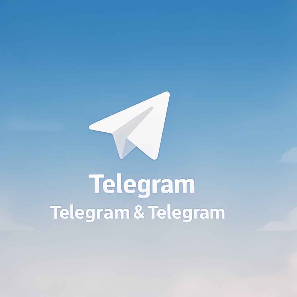 AI-generated illustration of Telegram