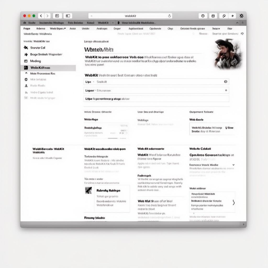 AI-generated illustration of WebKit