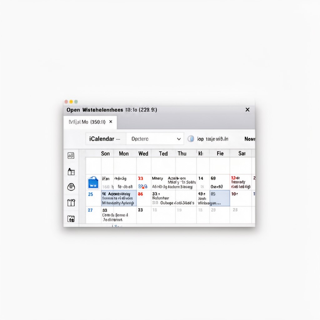 AI-generated illustration of iCalendar