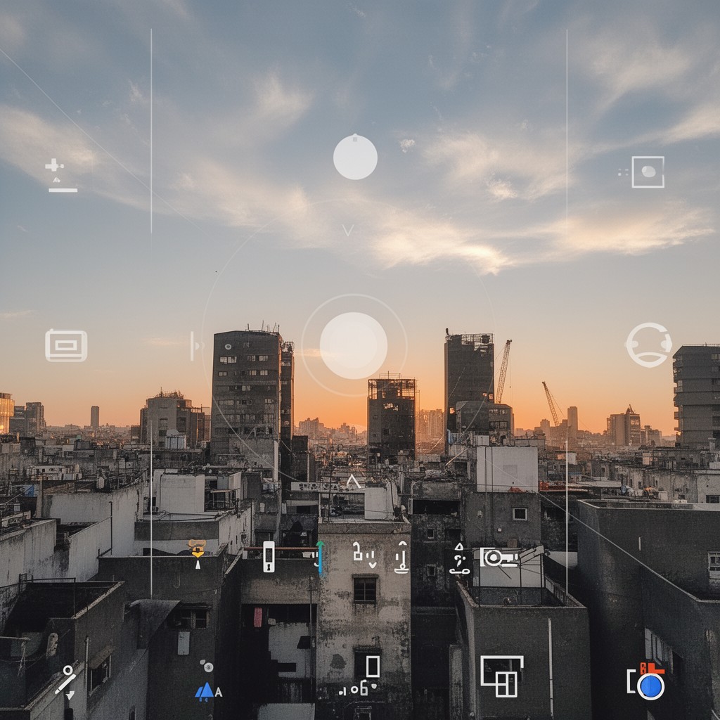 AI-generated illustration of Google Camera app