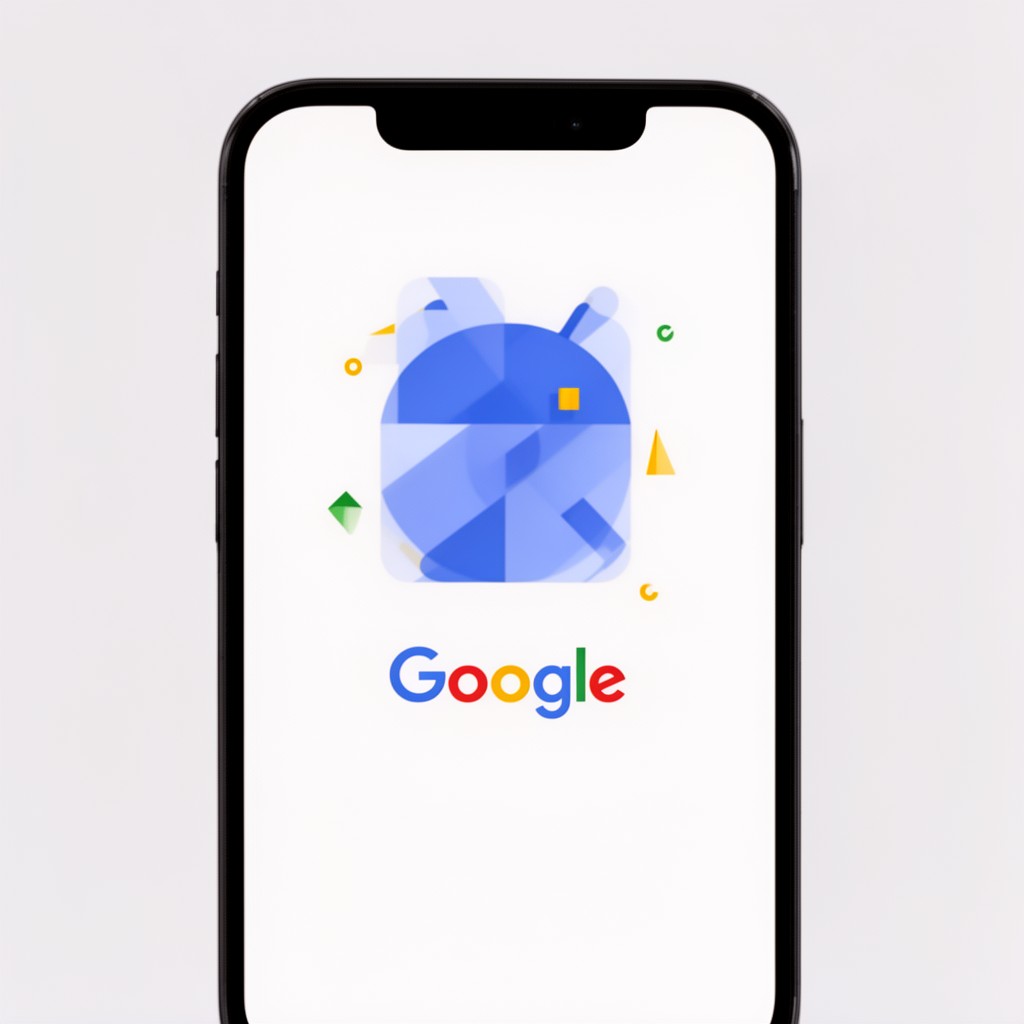 AI-generated illustration of Google app
