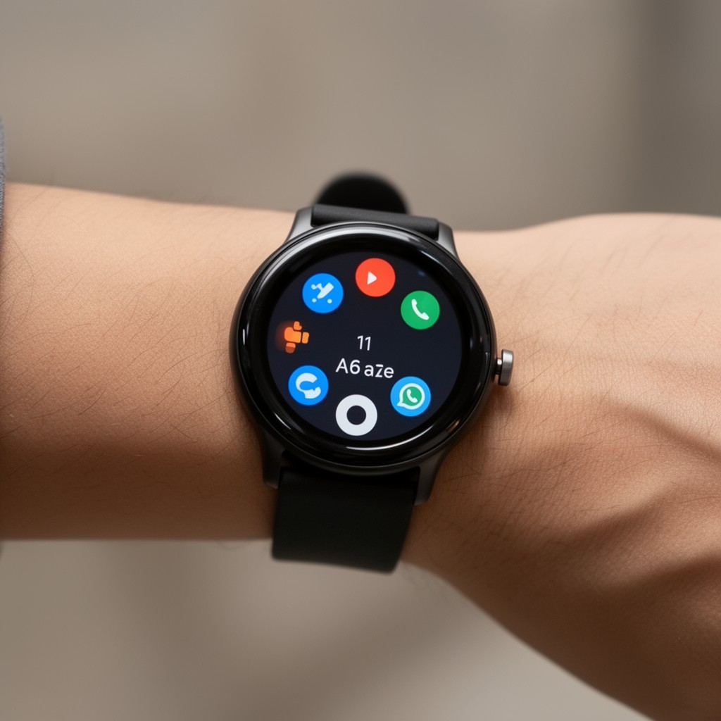 AI-generated illustration of Pixel Watch