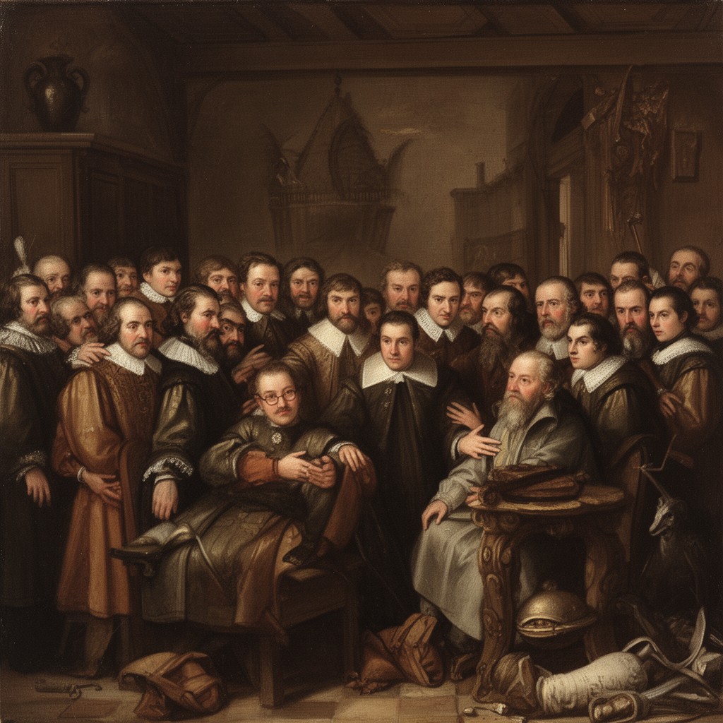AI-generated illustration of Gomarists