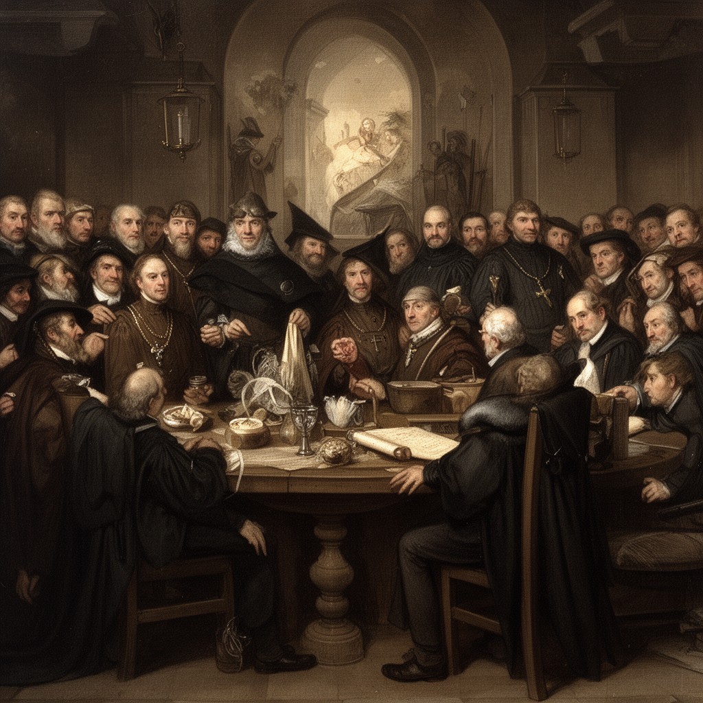 AI-generated illustration of Counter-Remonstrants
