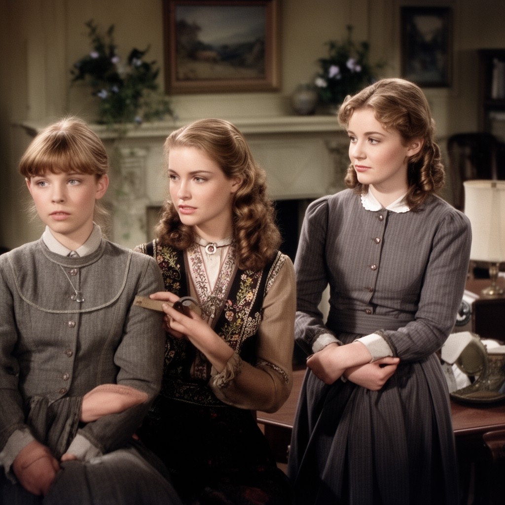 AI-generated illustration of Little Women (1933 film)