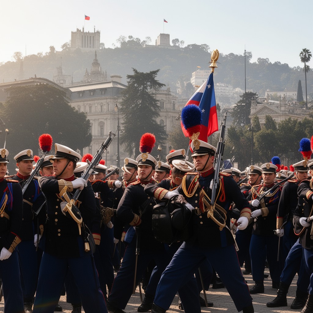 AI-generated illustration of Guardia de Palacio