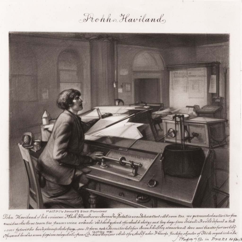 AI-generated illustration of John Haviland