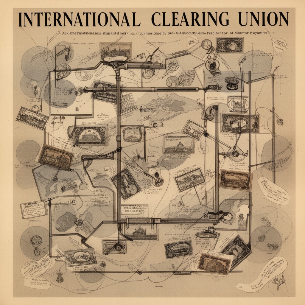 AI-generated illustration of International Clearing Union