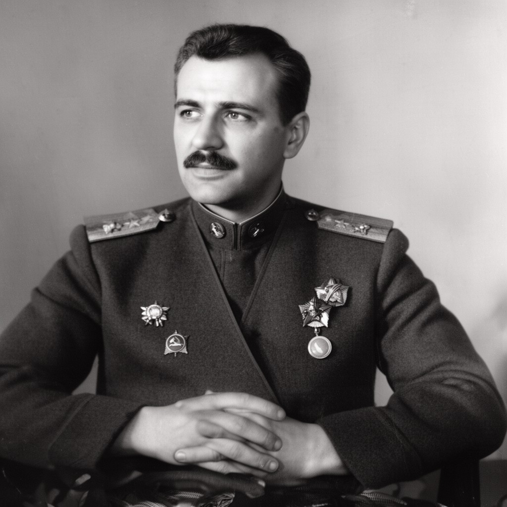 AI-generated illustration of Rodion Malinovsky