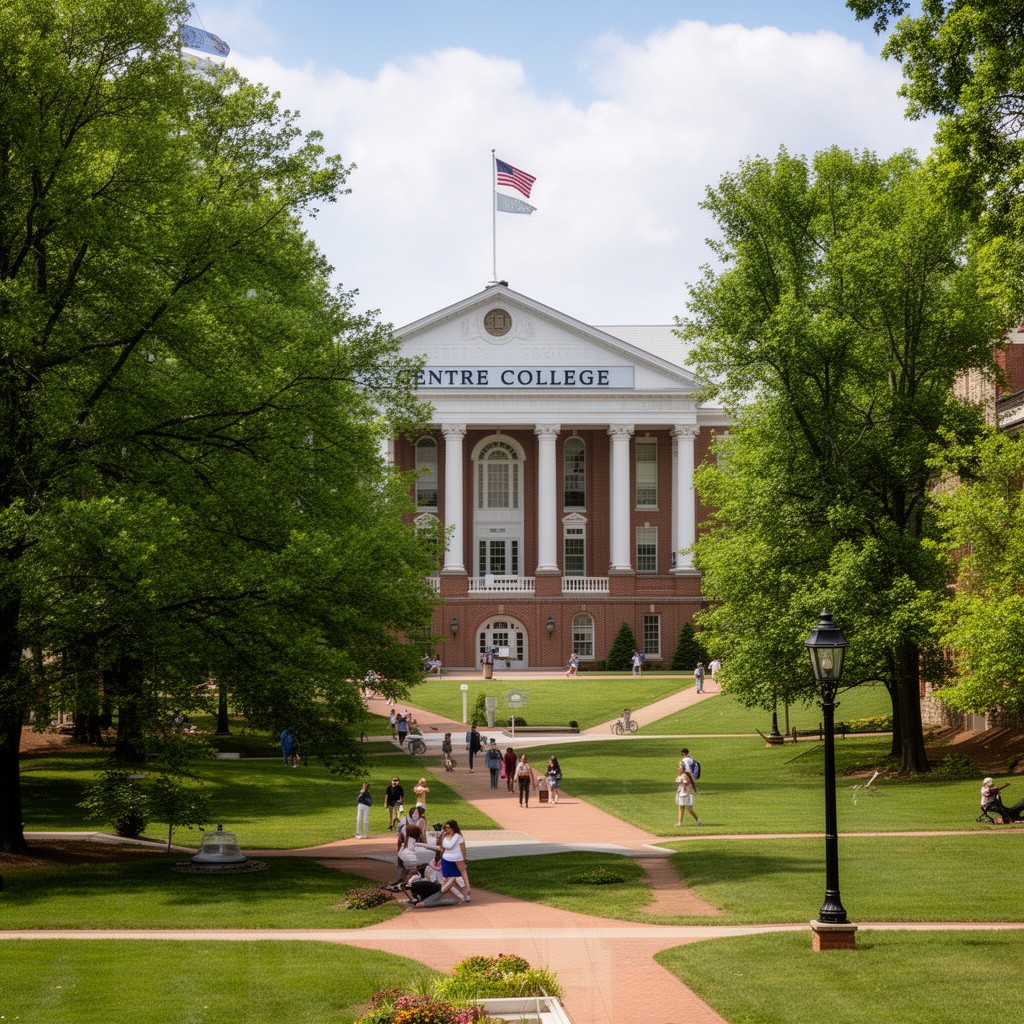 AI-generated illustration of Centre College