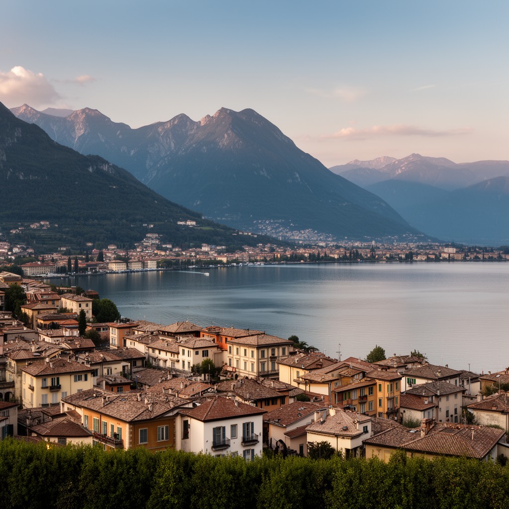 AI-generated illustration of Salò